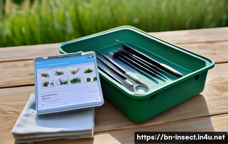 곤충 알 채집 기술 관련 이미지 2